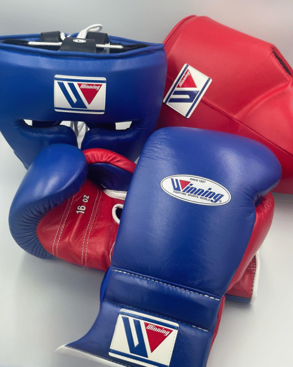 Winning Boxing Sets by GlovesMate USA, Winning Head & Groin, Customizable boxing set