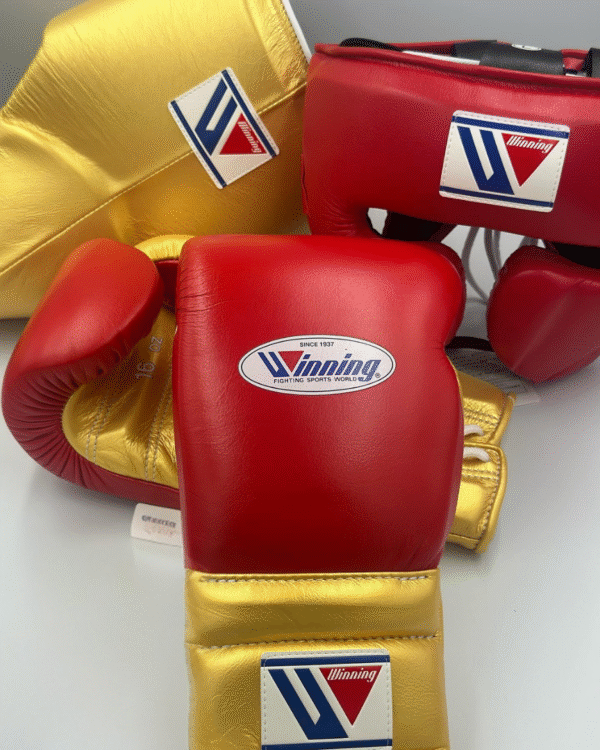 Winning Boxing Sets by GlovesMate USA, Winning Head & Groin, Customizable boxing set