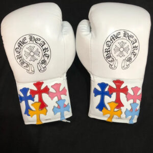 Winning Customizable boxing glove by GlovesMate USA, white boxing gloves, High Quality COPIES of Branded Gloves, BLACK Birthday gift for Friends,