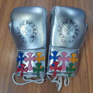 Winning Customizable boxing glove by GlovesMate USA , silver boxing gloves, High Quality COPIES of Branded Gloves, BLACK Birthday gift for Friends,