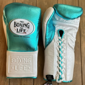 No Boxing No Life Gloves , White/Sea Green NBNL Gloves Christmas Gift for Men, Thanksgiving Gifts for Him