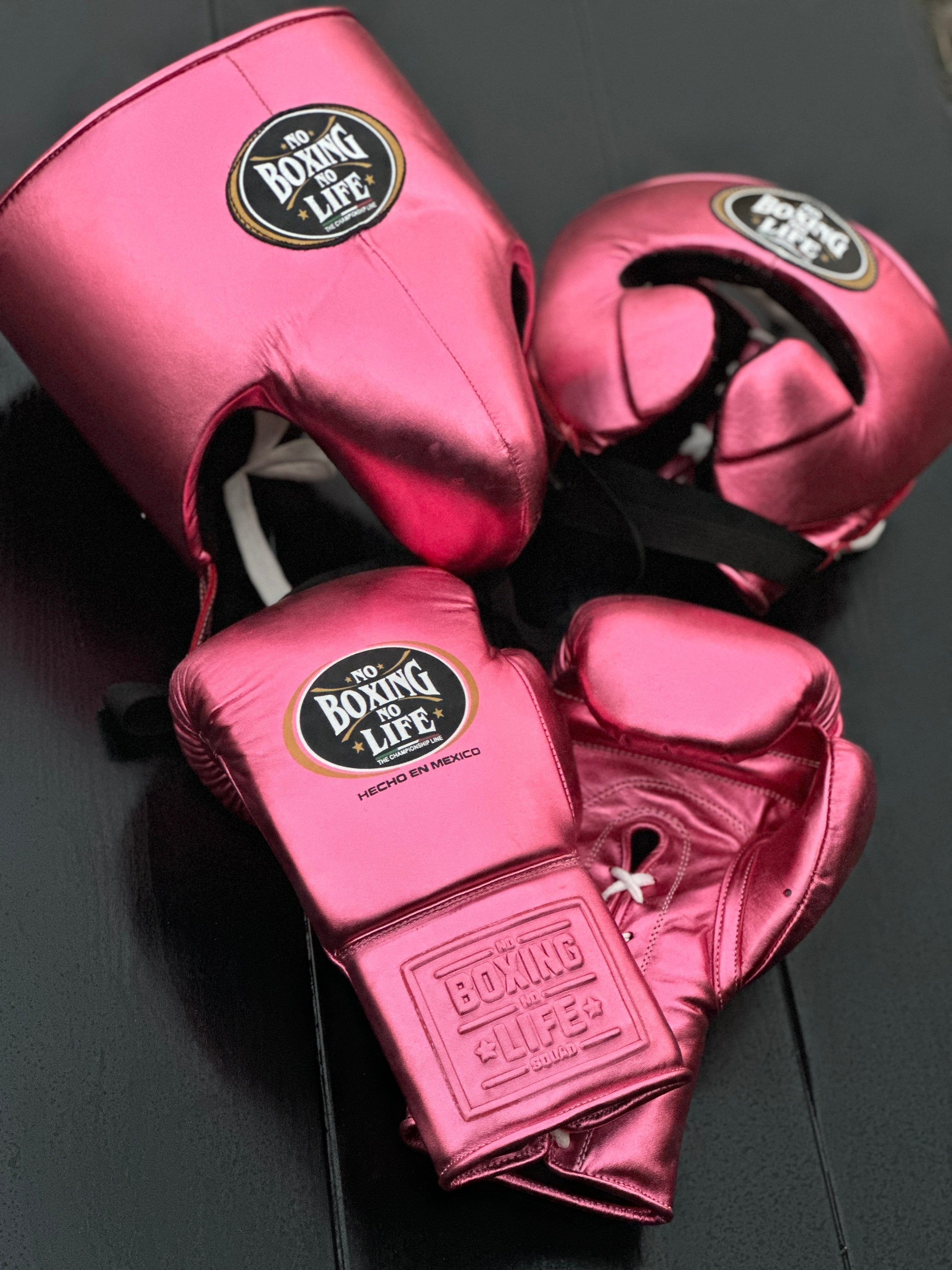 No Boxing No Life Set, Pink NBNL Gloves Christmas Gift for Men, Thanksgiving Gifts for Him