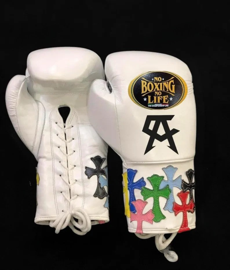 No Boxing No Life Gloves , Pink/White NBNL Gloves Christmas Gift for Men, Thanksgiving Gifts for Him - Image 2